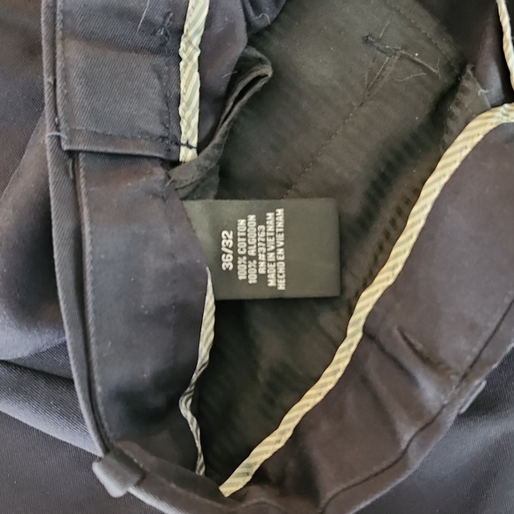 Perry Ellis Portfolio Men's Pants, Navy, 36 waist, 32 length - Picture 2 of 5